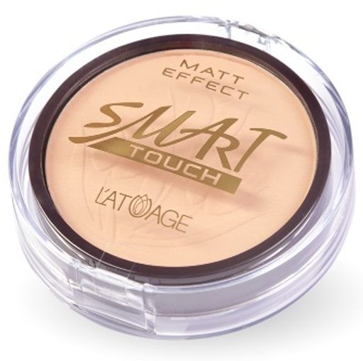 Latuage Пудра компактная SMART TOUCH тон 203 розово=бежевый