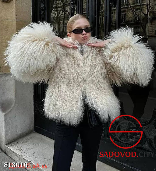 Шуба женская из искусственного меха - Bruno фото 3