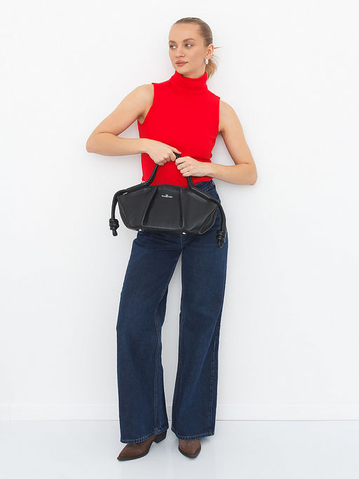 Сумка 1473Y black  Polina&Eiterou