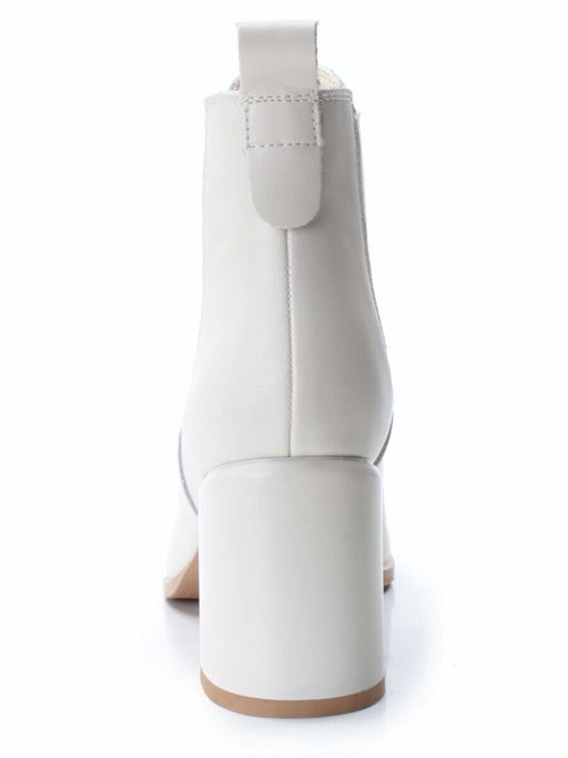 01-PCT169-2 BEIGE Ботинки Челси демисезонные женские (натуральная кожа, байка)