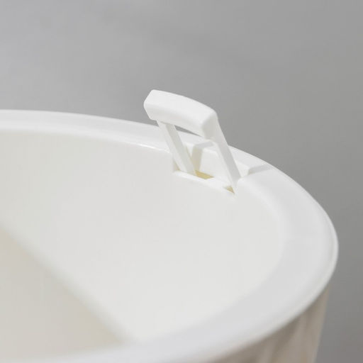 Кашпо для цветов со вставкой «Вдохновение», 3 л, белое