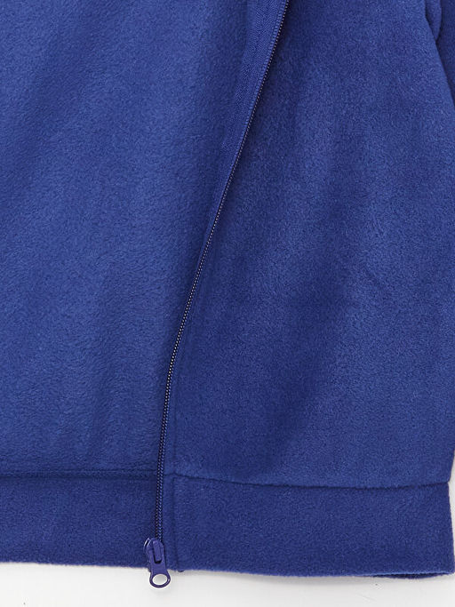 Dik Yaka Basic Uzun Kollu Polar K?z ?ocuk Pijama ?st - Waikiki фото 3