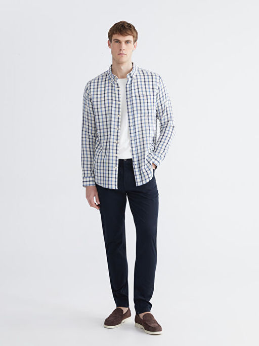 Regular Fit Ekose Erkek G?mlek