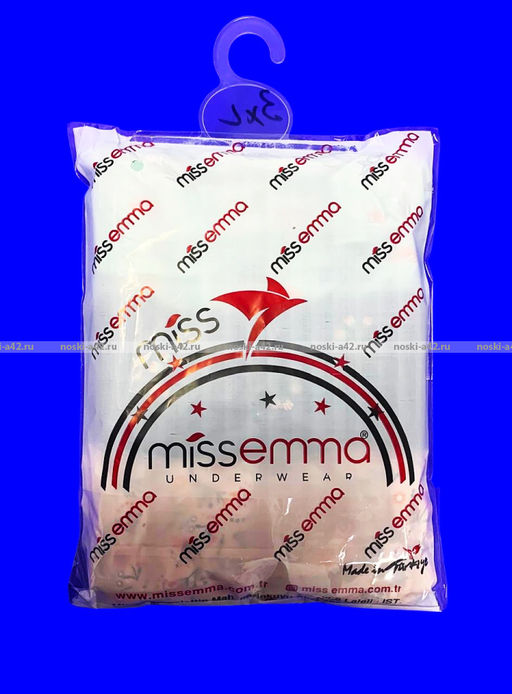 Цена за 3 шт. Трусы женские Miss Emma Турция высокая посадка большие размеры № 6