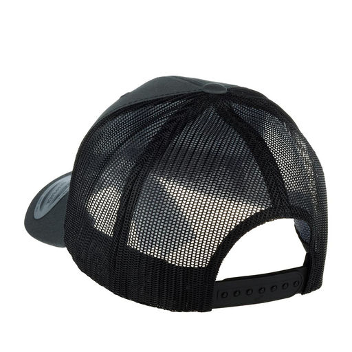 Бейсболка FLEXFIT арт. 6606T (темно-серый / черный)  фото 3