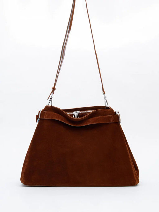 Сумка 6149Q brown Polina&Eiterou