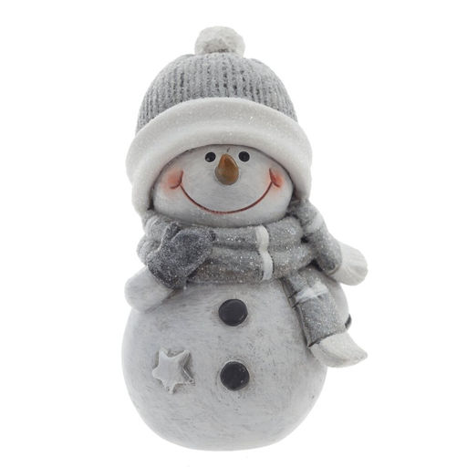 Фигурка декоративная "Снеговик", L5 W5 H8 см, 2в.