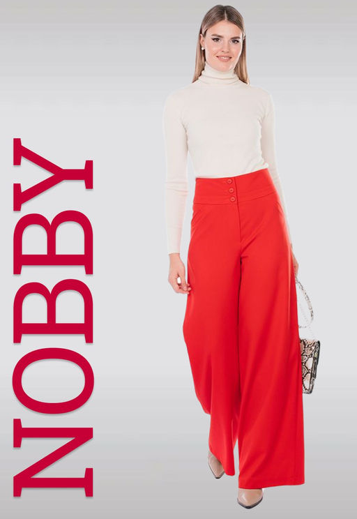 NOBBY, Женские брюки 43-716/2 (красный)  фото 6