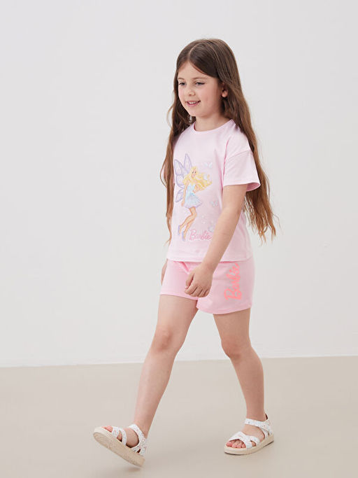 Barbie Bask?l? K?z ?ocuk ?ort