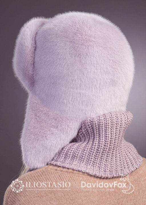 шапка Ушанка экомех четрополох - Davidovfox фото 5