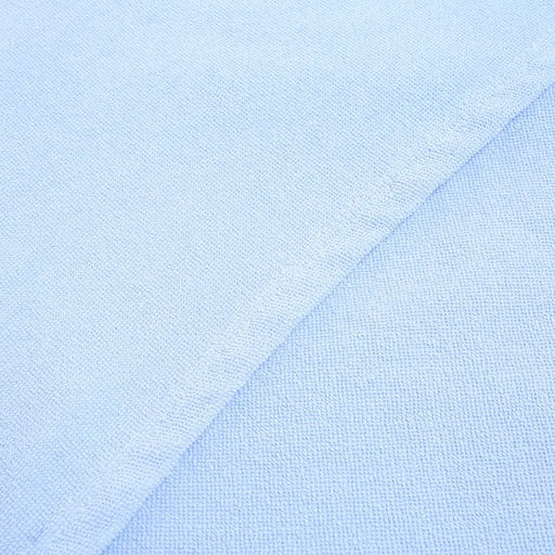 Полотенце-уголок махровый Крошка Я 85х85 см, цвет нежно-голубой, 100% хлопок, 320 г/м2  фото 4