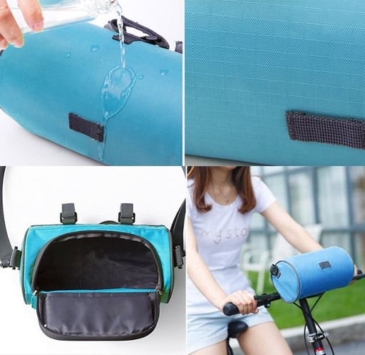 Органайзер-сумка на руль ВЕЛО голубая (1088-1) - Мой органайзер фото 4