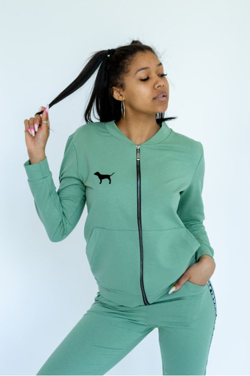 Костюм женский ДО-64 полынь - Хороший трикотаж фото 5