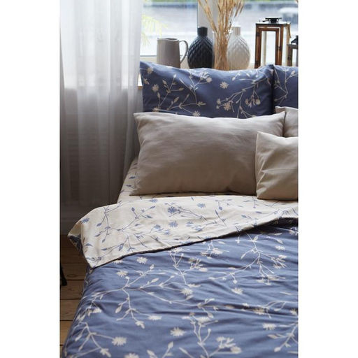 Постельное белье Этель евро Flowers 200*217 см,220*240 см,70*70 см -2 шт.  фото 2