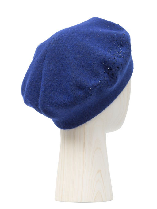 Берет жен. альп+акр LB-N88706 d.blue - Labbra фото 5
