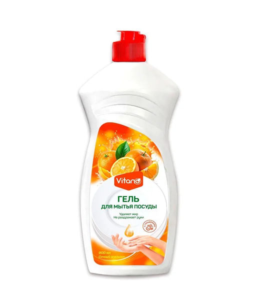 Гель для мытья посуды, Аромат Лайм и мята, 0,45л - Vitano фото 7