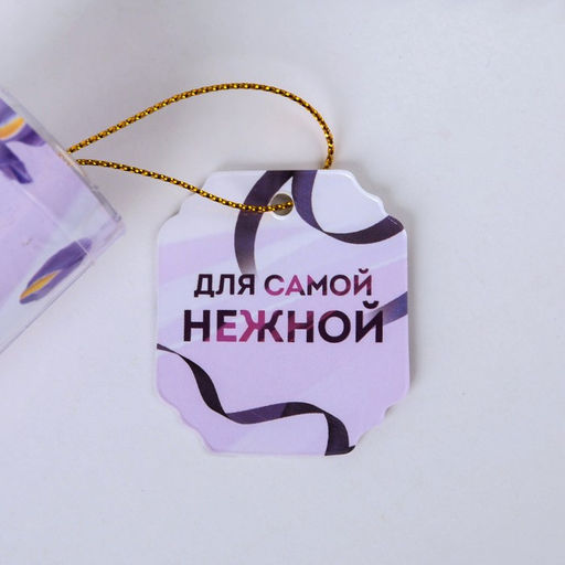 Ручка шариковая, синяя паста, 1.0 мм, в тубусе, пластик 8 марта: Для самой нежной