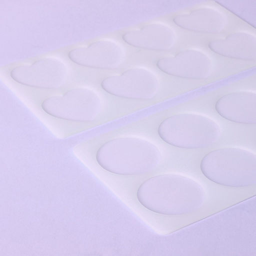 Формы для шоколада, набор 2 шт., силикон, 23?12 см, прозрачные