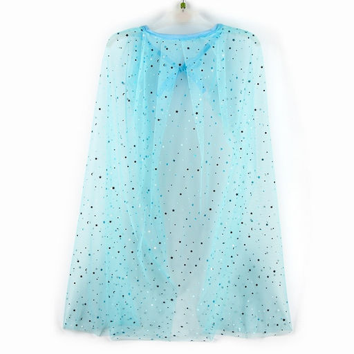 Карнавальный костюм «Зимняя принцесса», плащ 80 см, диадема, голубой