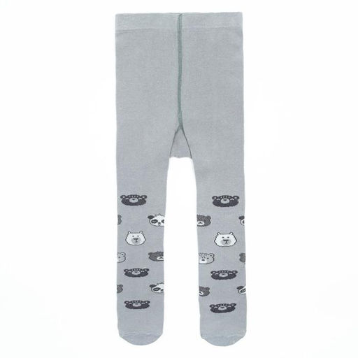 Колготки Крошка Я "Мишка", серый, рост 86-92 см