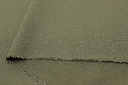 Плательная вискоза цв.Винтажный св.зеленый хаки, ш.1.45м, вискоза-100%, 200гр/м.кв - Купава фото 6