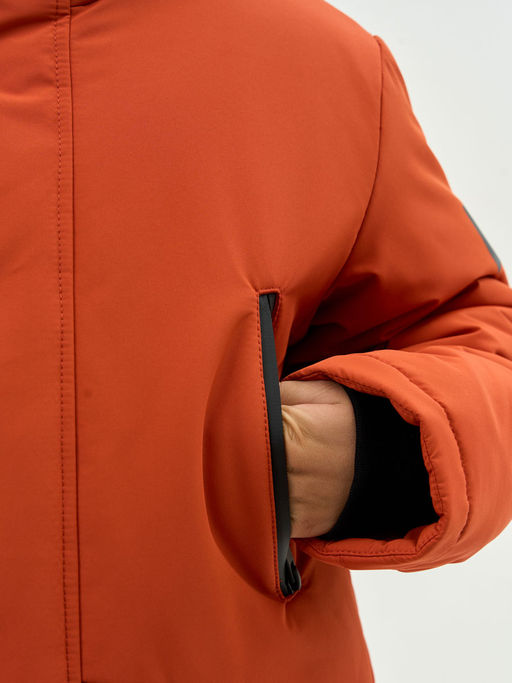 Куртка зимняя 25537-524 терракотовый