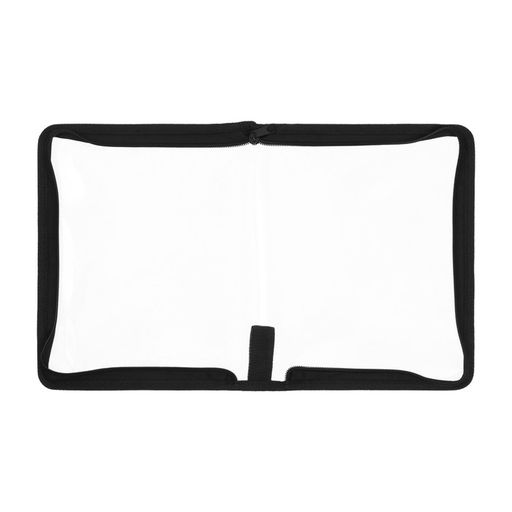 Папка пластиковая А5, 240 х 185 х 25 мм, молния вокруг, Офис - Calligrata фото 3