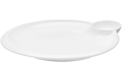 Блюдо 27,5*24,5*3 см Айсберг с соусницей - Elan gallery фото 4
