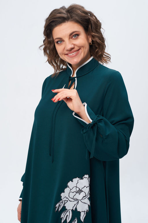 Платье Michel Chic 2170 изумрудный  фото 2