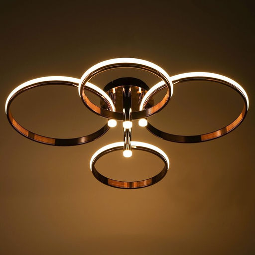 Светильник «Лоекс» 4xLED 140 Вт золото 67×71×24 см BayerLux