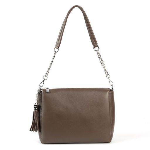 Женская кожаная сумка 1413-С Хаки - Cidirro фото 2