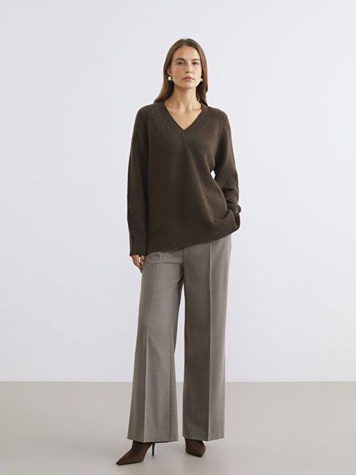 Beli Lastikli Geni? Pa?a Kad?n Pantolon