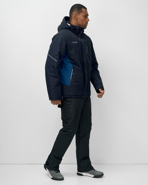 Горнолыжный костюм мужской зимний темно-синего цвета 07715TS - Mtforce фото 3