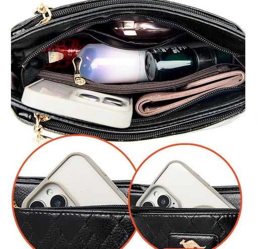 KAIDIFEINIROO Сумка женская с двумя ремнями 8725 фото 20