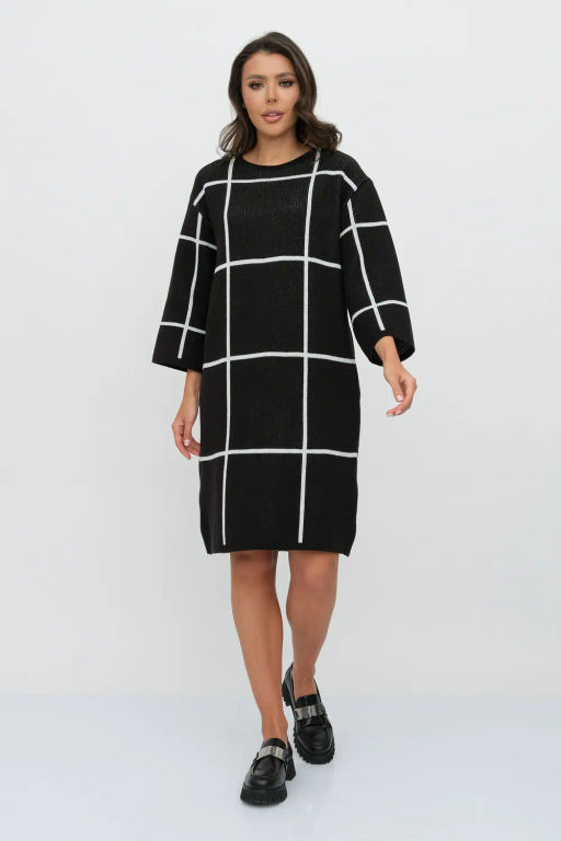 ЗЛАТА Платье 3-706/черный