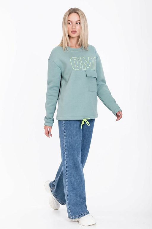 Толстовка М321143Па Полынь - Елена фото 4