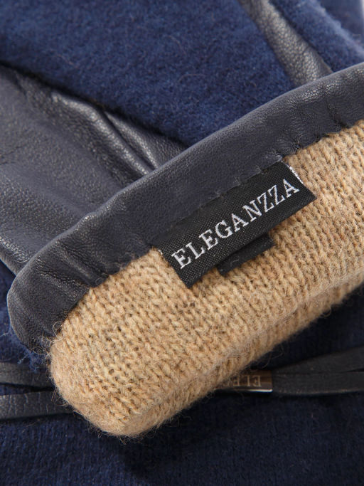 Перчатки женские 100% ш IS0150 d.blue - Eleganzza фото 8