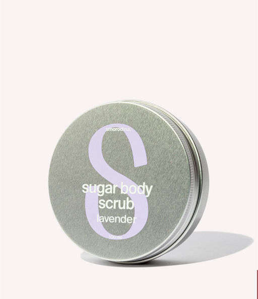 Сахарно-соляной скраб для тела Лавандовый 100g