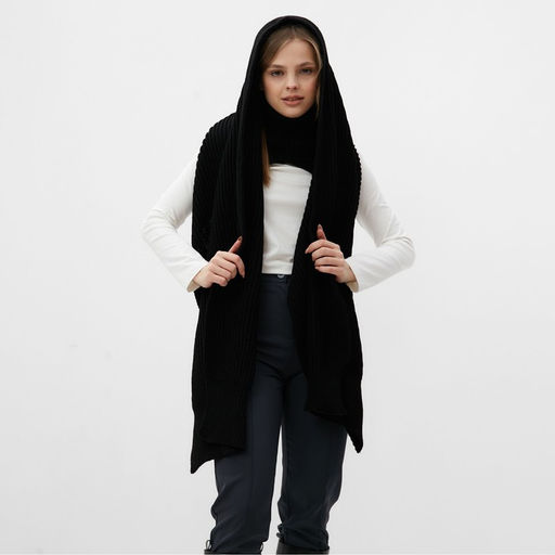 Снуд трансформер MINAKU, размер 56-58, чёрный