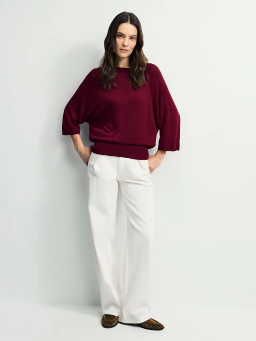 Джемпер с широким рукавом из вискозы / Zarina