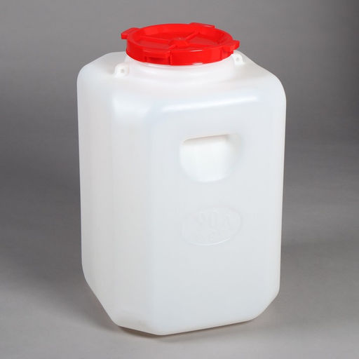 Бочка пищевая, 90 л, горловина 20 см, пластиковая, с крышкой