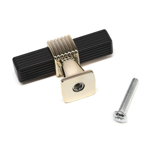 Ручка-кнопка CAPPIO PK117, чёрная, 8 шт.