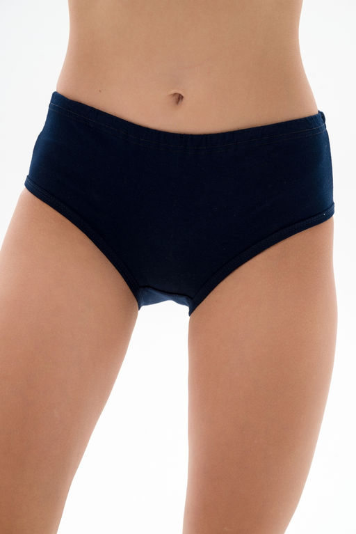 Трусы женские из кулирки с лайкрой черный - Амадэль фото 3