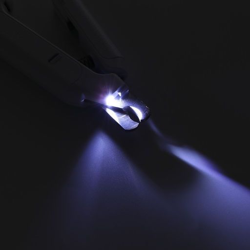 Умный когтерез для животных, с пилкой, LED фонарём, на батарейках - Simaland фото 2