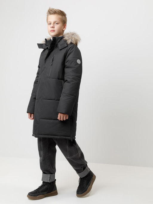 ВК 36110/1 ГР пальто для мал - Crockid фото 4