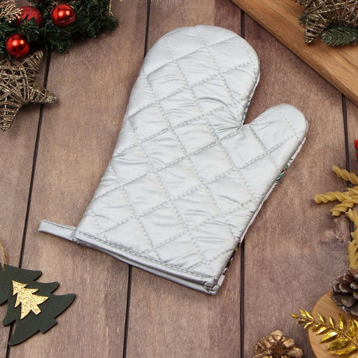 Варежка Доляна Олени 26*16 см, 100% п/э  фото 2