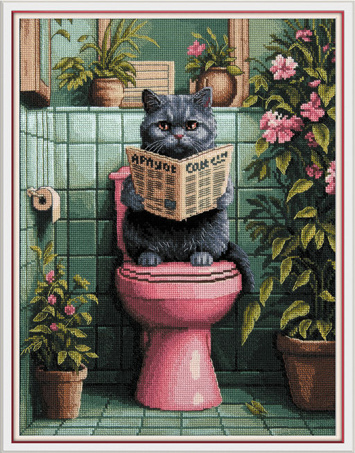 Набор для вышивания PANNA J-7546 Не беспокоить 22 х 30 см