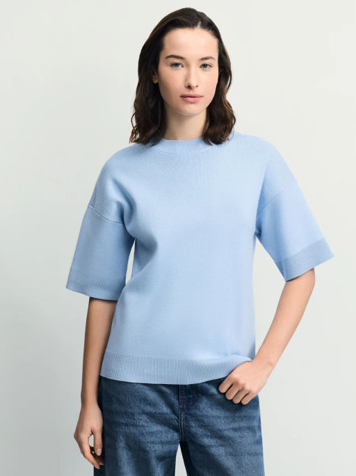 Джемпер из вискозы с рукавом 3/4 / Zarina фото 3