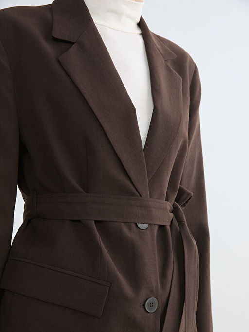 Beli Ku?akl? Kad?n Blazer Ceket