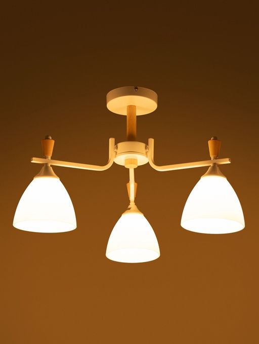 Люстра XA1622/3, 3×60 Вт, E27, белая